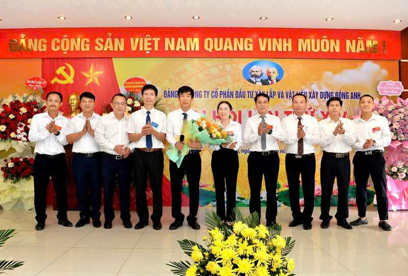 ĐẠI HỘI ĐẢNG BỘ CÔNG TY CỔ PHẦN ĐẦU TƯ XÂY LẮP VÀ VẬT LIỆU XÂY DỰNG ĐÔNG ANH LẦN THỨ XIV, NHIỆM KỲ 2025–2030